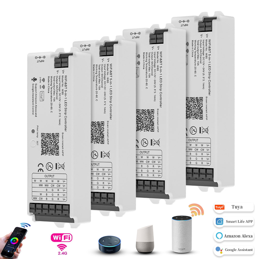 Wifi Led Dimmer - WB5 WiFi Bluetooth 5 in 1