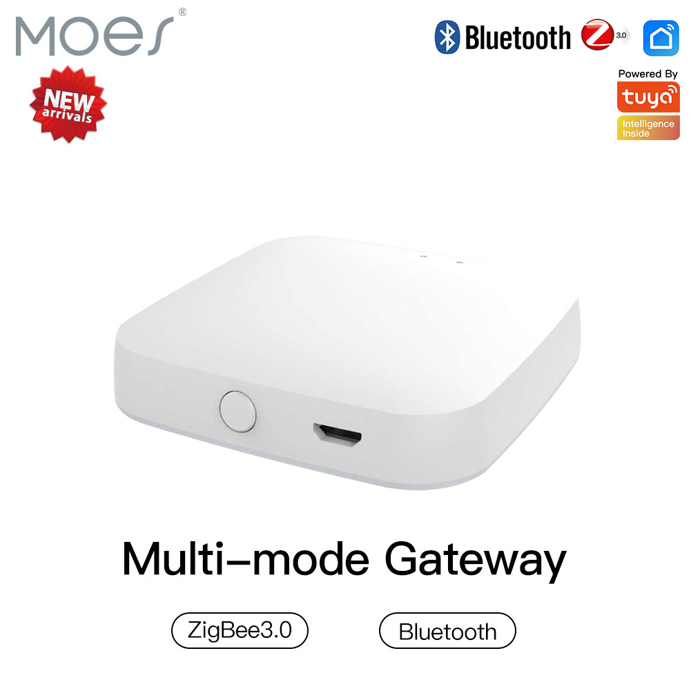 Smart Home Hub Ikea - MOES Multi-mode Smart Gateway ZigBee WiFi