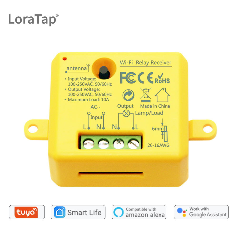 Smart Home Yellow - Modulo relè presa interruttore WiFi Tuya
