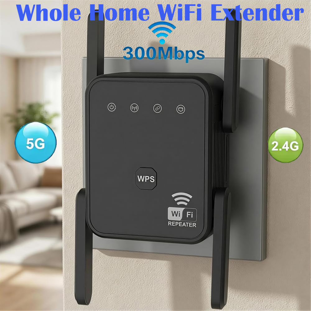 Smart Home Network - Nuovo Ripetitore WiFi 2026 300Mbps 2.4GHz