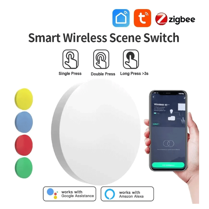 Tuya Smart Switch - Interruttore Wireless Intelligente Tuya ZigBee, Controllo