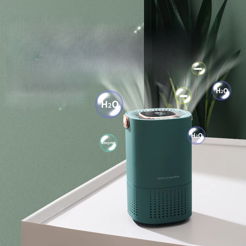 Smart Air Purifier - Purificatore d'Aria Intelligente Mini con Ioni
