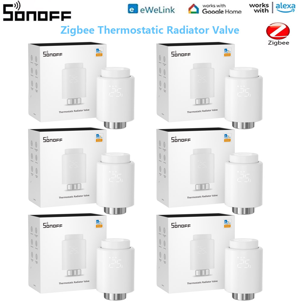 Smart Home Mqtt - SONOFF Smart TRV Zigbee Valvola termostatica