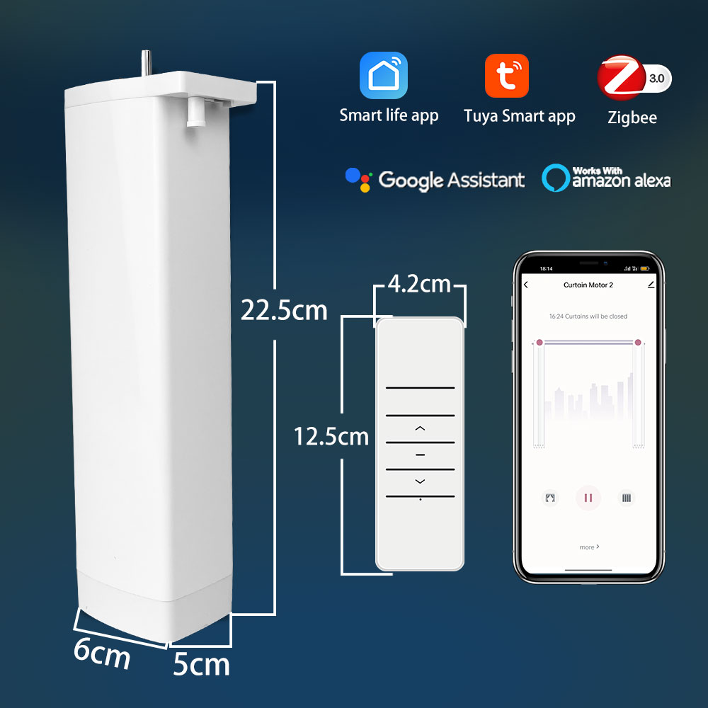 Smart Curtain Robot - Tuya ZigBee Alexa Tende intelligenti Installazione