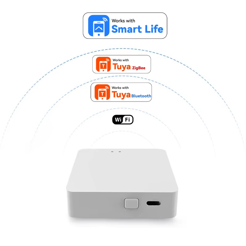 Smart Home Hub Ikea - Hub Gateway Smart Multi-Modalità ZigBee Bluetooth,