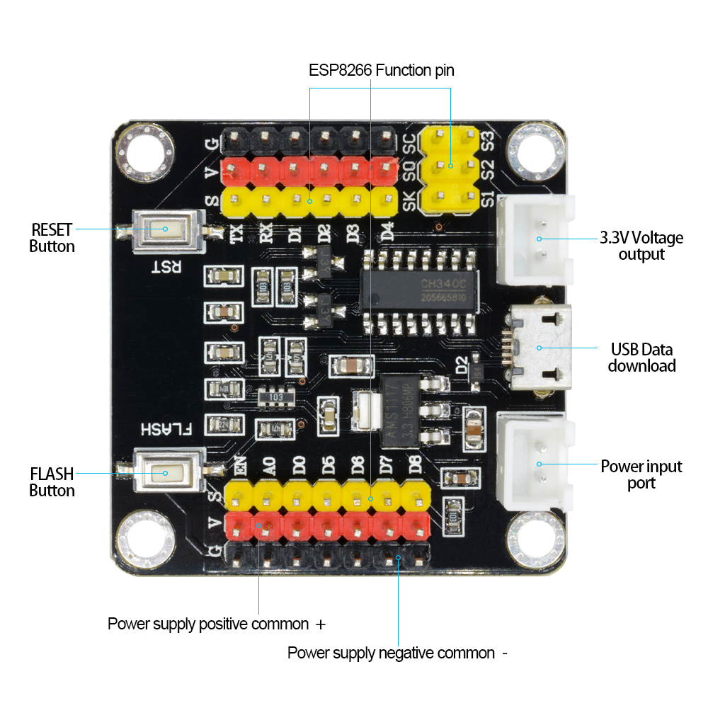 Smart Home Esp8266 - DM Forte ESP8266 ESP-12E Modulo scheda