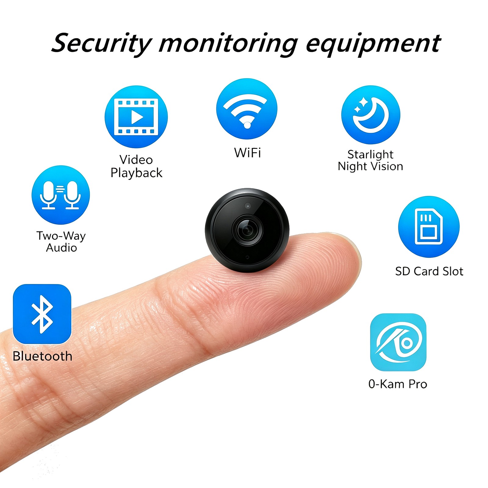 Smart Home Network - Kit Completo di Sorveglianza Domestica BU4: