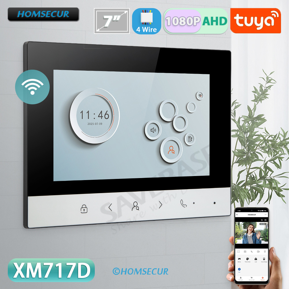Smart Home Network - Monitor Interno WIFI Tuya Smart con