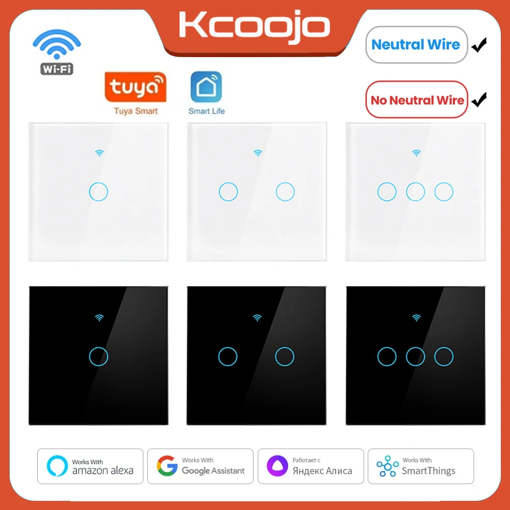 Tuya Smart Switch - Tuya Wifi UE Interruttori Intelligenti 1/2/3/4Gang