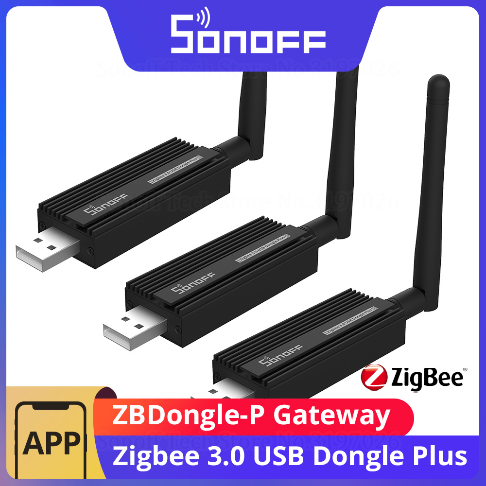 Smart Home Mqtt - Gateway Zigbee 3.0 SONOFF ZBDongle-P, Dongle