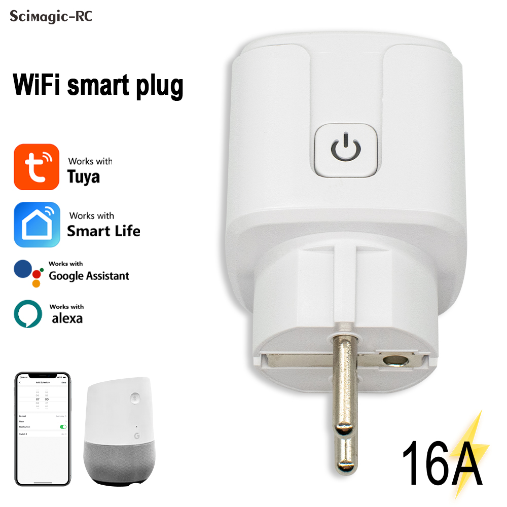 Tuya Wifi Socket - Presa WiFi Tuya Smart Plug 16A