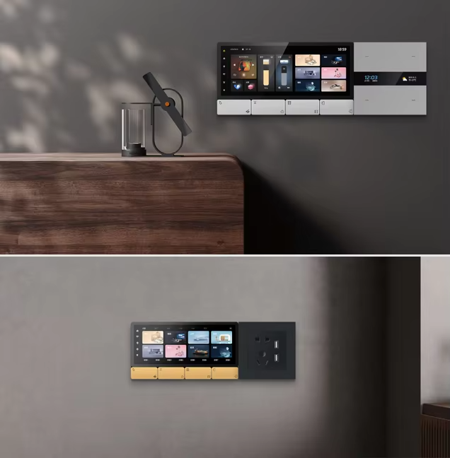 Smart Home Panel - F5 Tuya UK Touch Screen Music