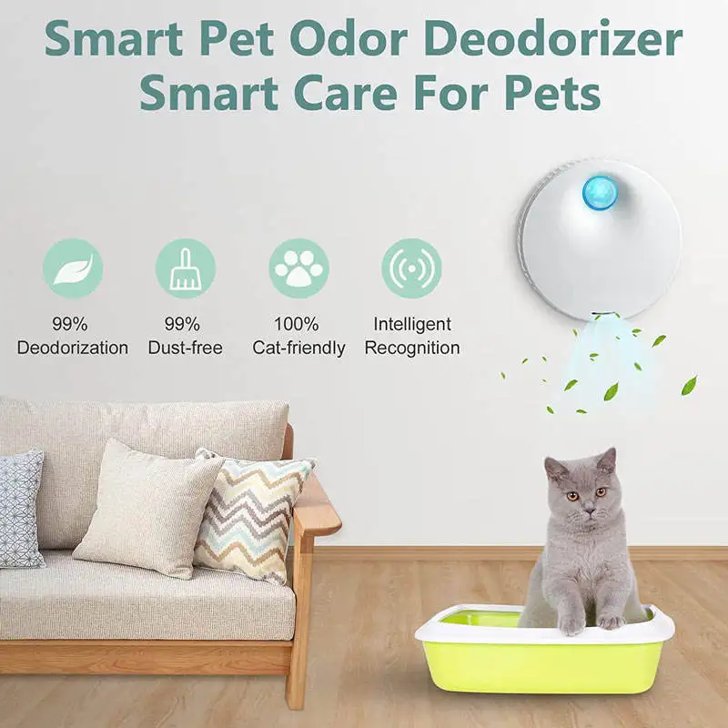 Smart Air Purifier - Purificatore di Odori Intelligente per Lettiere