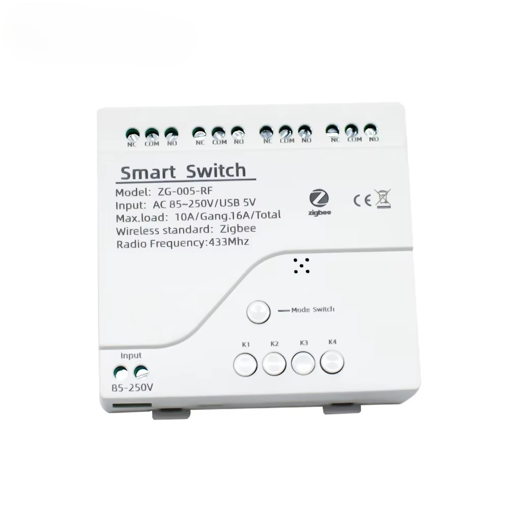 Tuya Smart Switch - Modulo Relè Zigbee Tuya 4CH USB