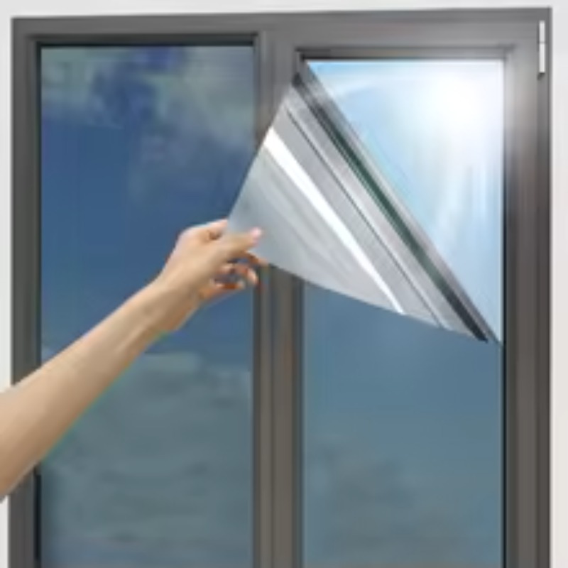 Smart Home Film - Pellicola Oscurante Unidirezionale per Finestre, Anti-Sguardo,