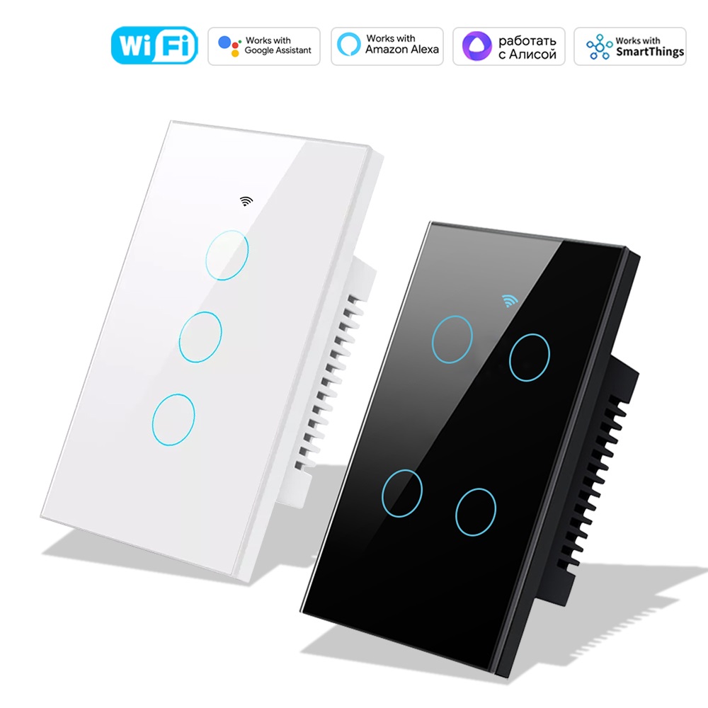 Tuya Wifi Socket - Interruttore a Muro Touch Smart Life
