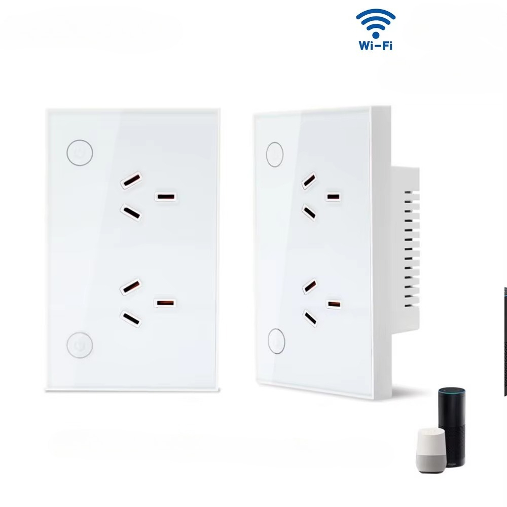 Smart Home Panel - Presa Intelligente da Parete Zigbee Wi-Fi