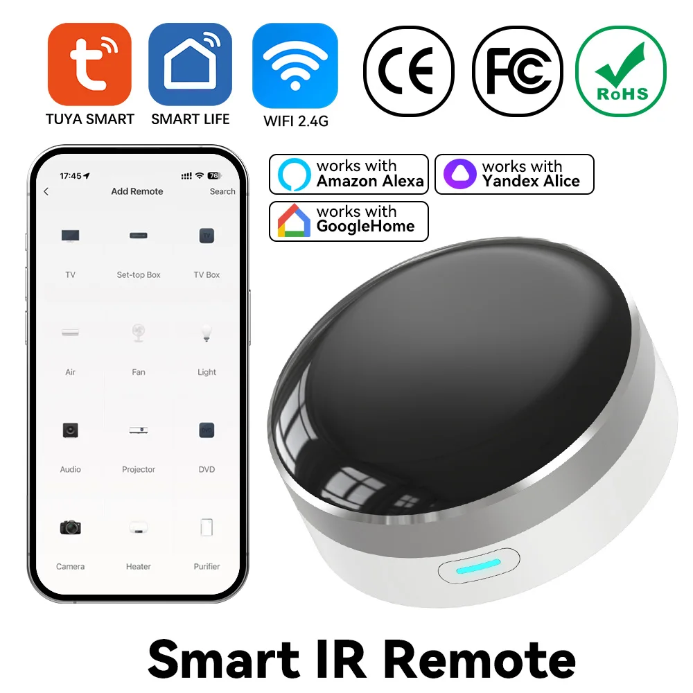 Smart Home Hub Ikea - YFK Telecomando Universale WiFi Smart IR