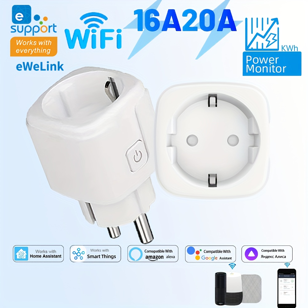 Smart Home Network - EWeLink Smart WiFi Presa telecomando UE/interruttore