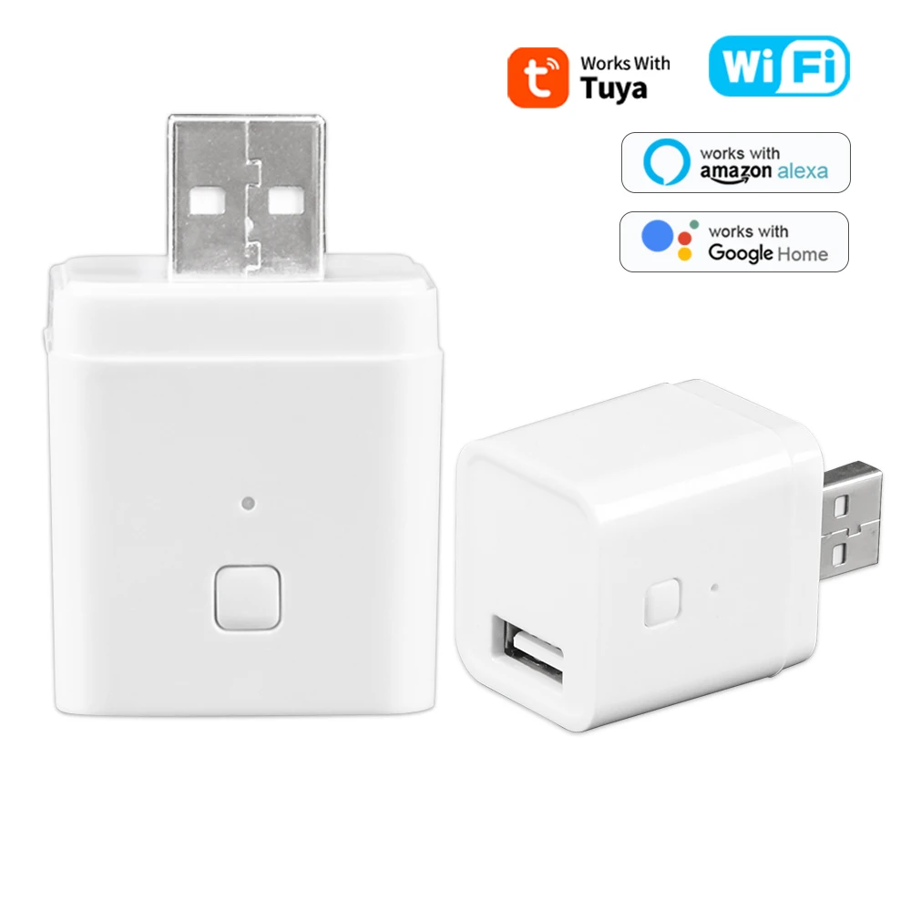Tuya Wifi Socket - Adattatore WiFi Mini Micro USB 5V,