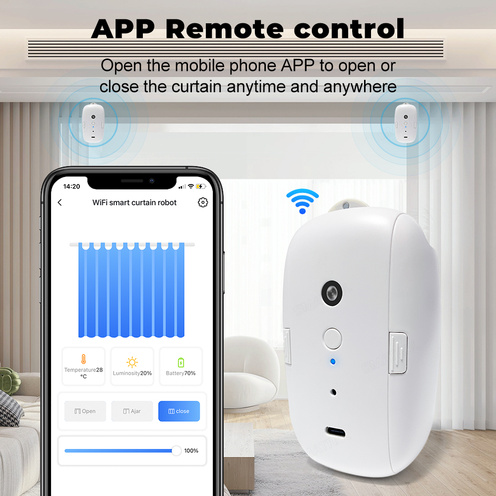 Tuya Smart Curtain Motor Bt In - Smart Curtain Robot recensione e prezzo