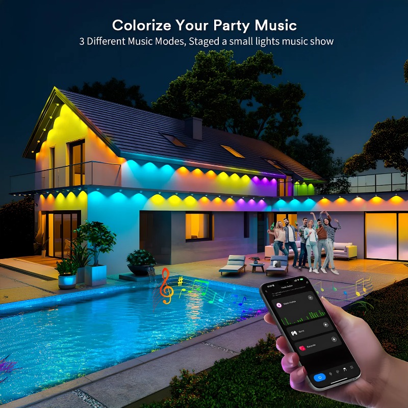 Luci a Stringa LED RGBIC Intel - Smart Home Yellow recensione e prezzo