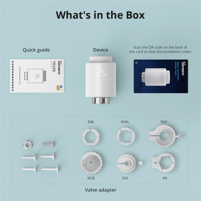 SONOFF Smart TRV Zigbee Valvol - Smart Home Mqtt recensione e prezzo