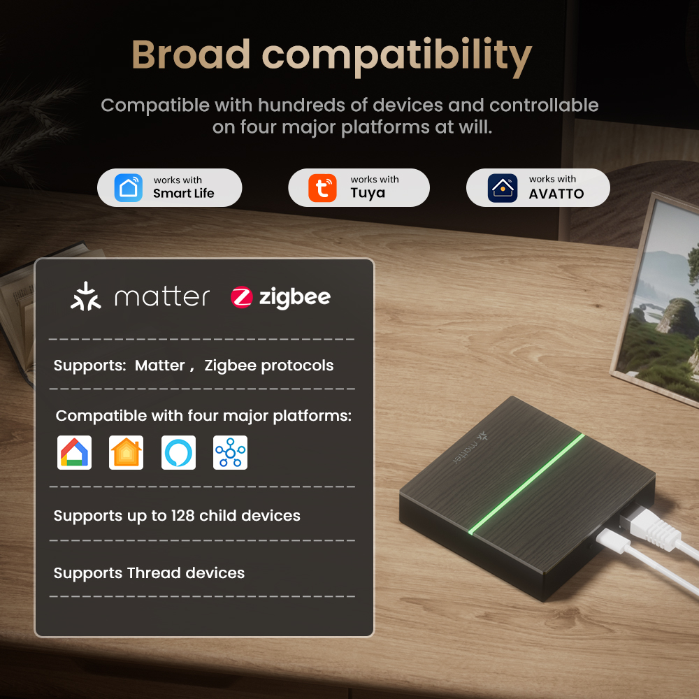 AVATTO Matter Smart Wired Gate - Smart Home Hub Ikea recensione e prezzo