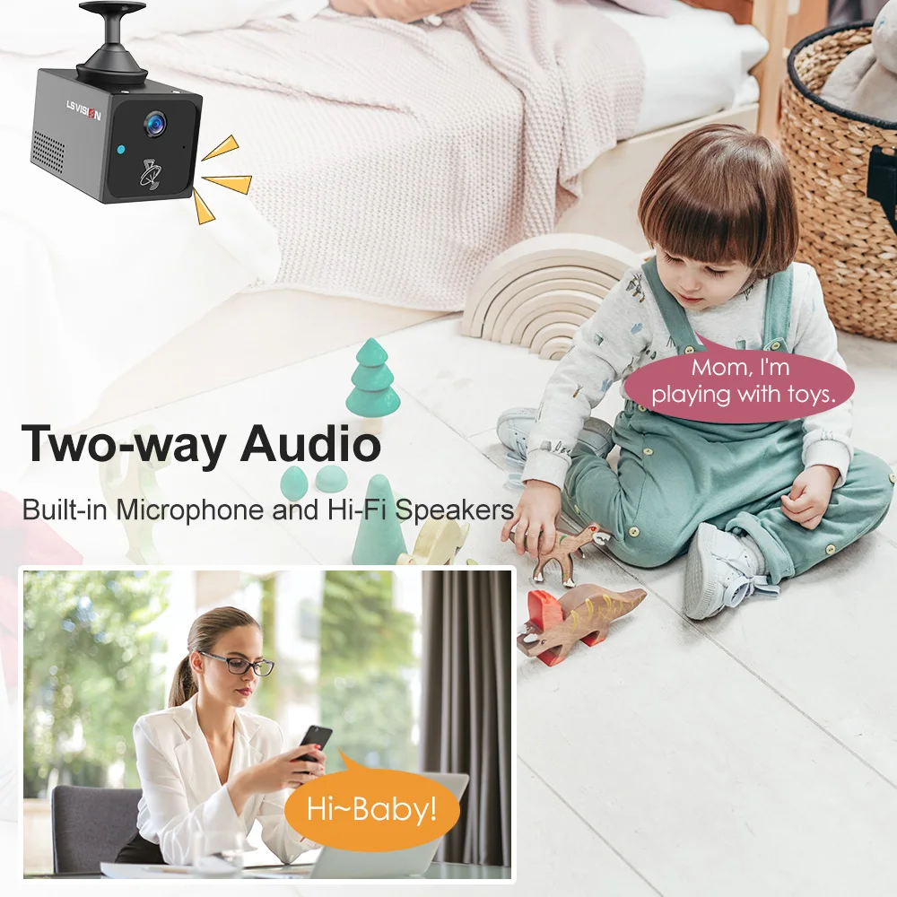 LS VISION 4MP 4G Mini telecame - Smart Home Battery Camera Ezviz recensione e prezzo