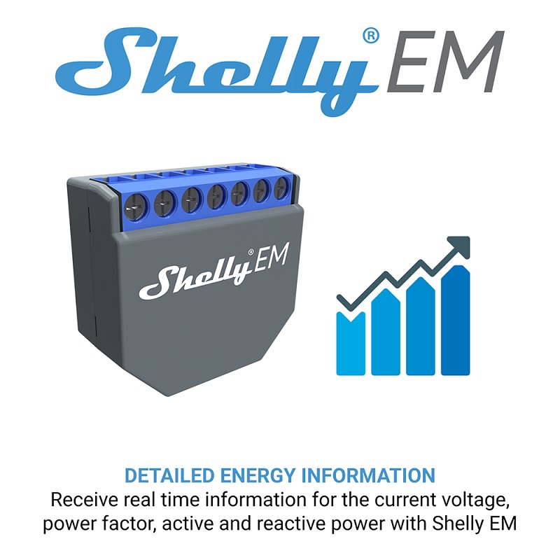 SHELLY EM Interruttore Intelli - Smart Home Alexa recensione e prezzo