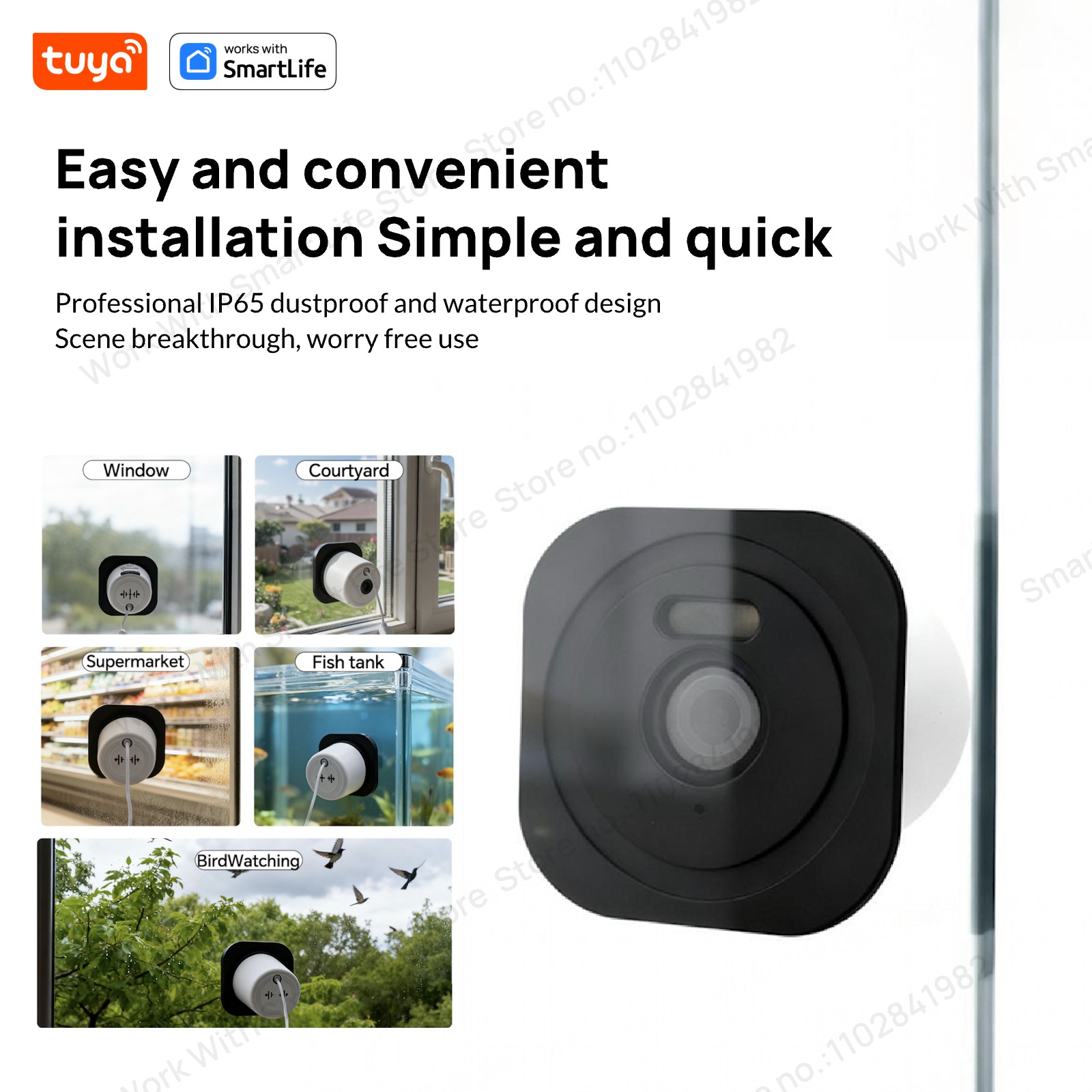 Telecamera da finestra Tuya da - Smart Home Battery Camera Ezviz recensione e prezzo