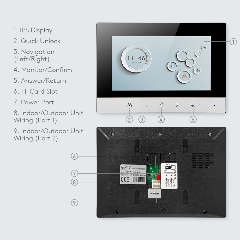 Monitor Interno WIFI Tuya Smar - Smart Home Network recensione e prezzo