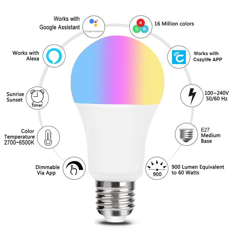 Lampada da 9 W WiFi Homekit La - Smart Home Orvibo recensione e prezzo