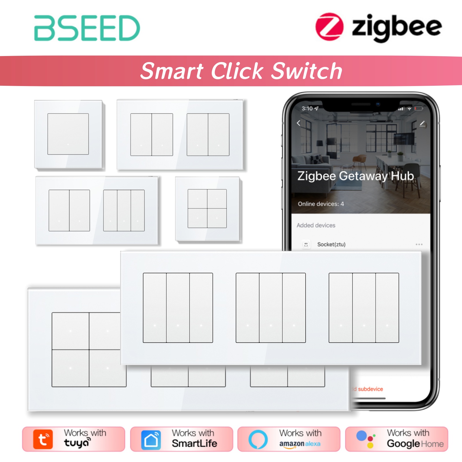 BSEED Serie di Interruttori a  - Smart Home Yellow recensione e prezzo