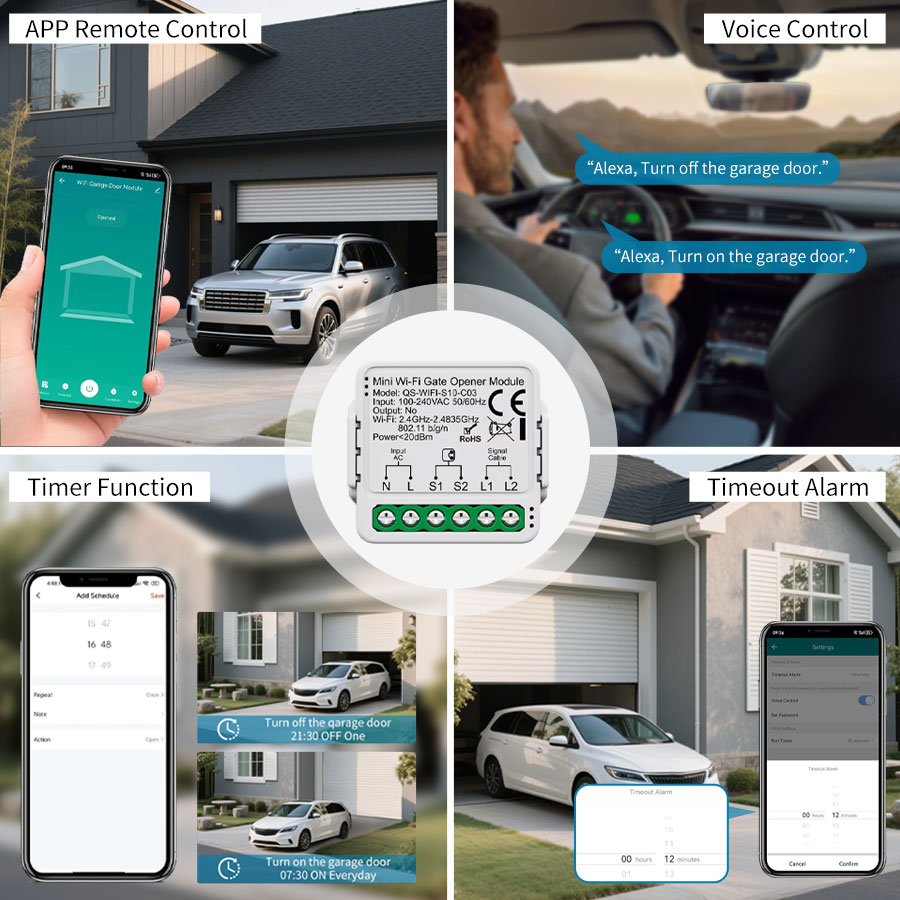 Controller per Apertura Porta  - Tuya Wifi Socket recensione e prezzo