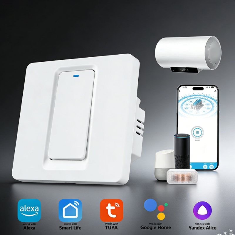 Interruttore scaldabagno intel - Smart Home Alexa recensione e prezzo