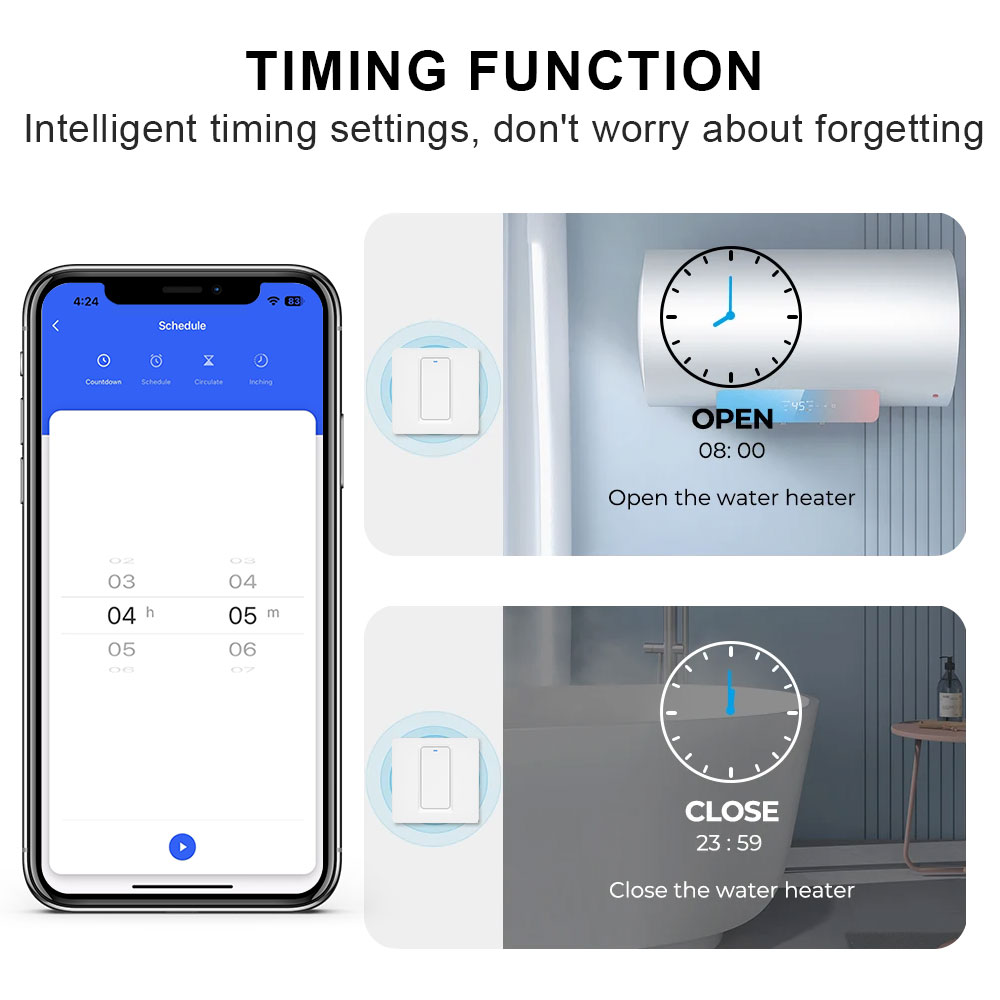 Interruttore scaldabagno intel - Smart Home Alexa recensione e prezzo