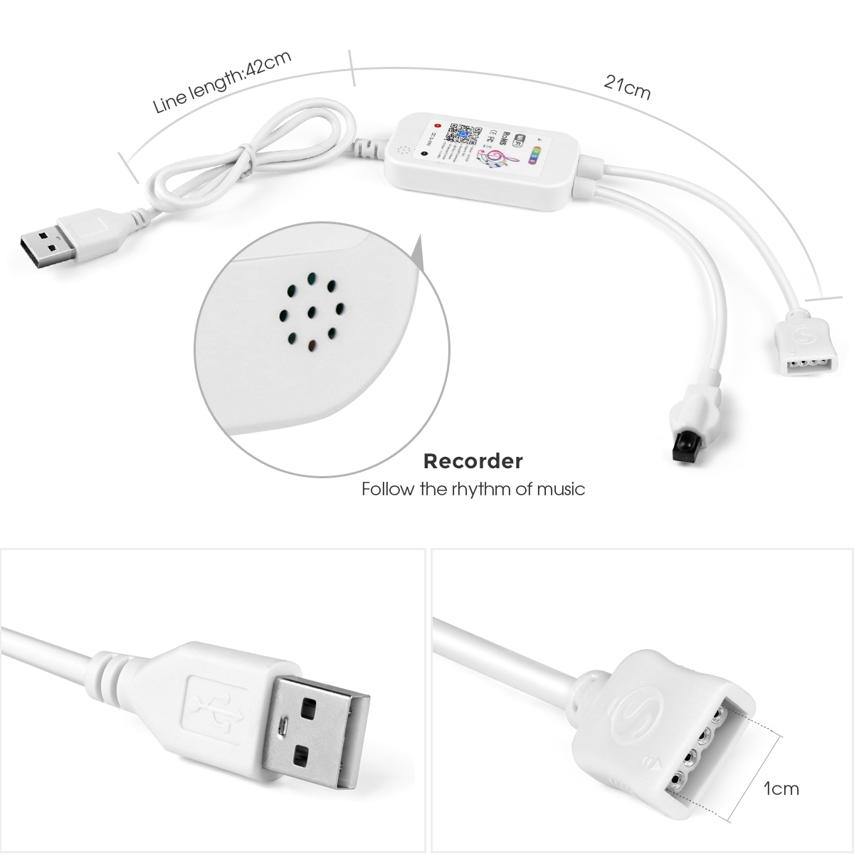 Controller e telecomando DC5V  - Wifi Led Dimmer recensione e prezzo