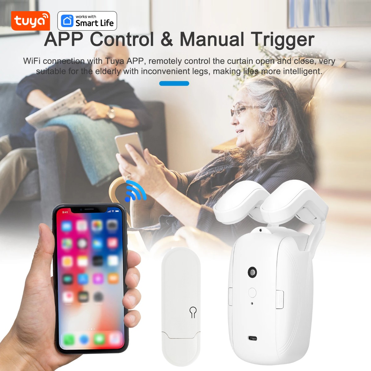 1/2 Pezzi Robot Tenda Intellig - Smart Home Network recensione e prezzo