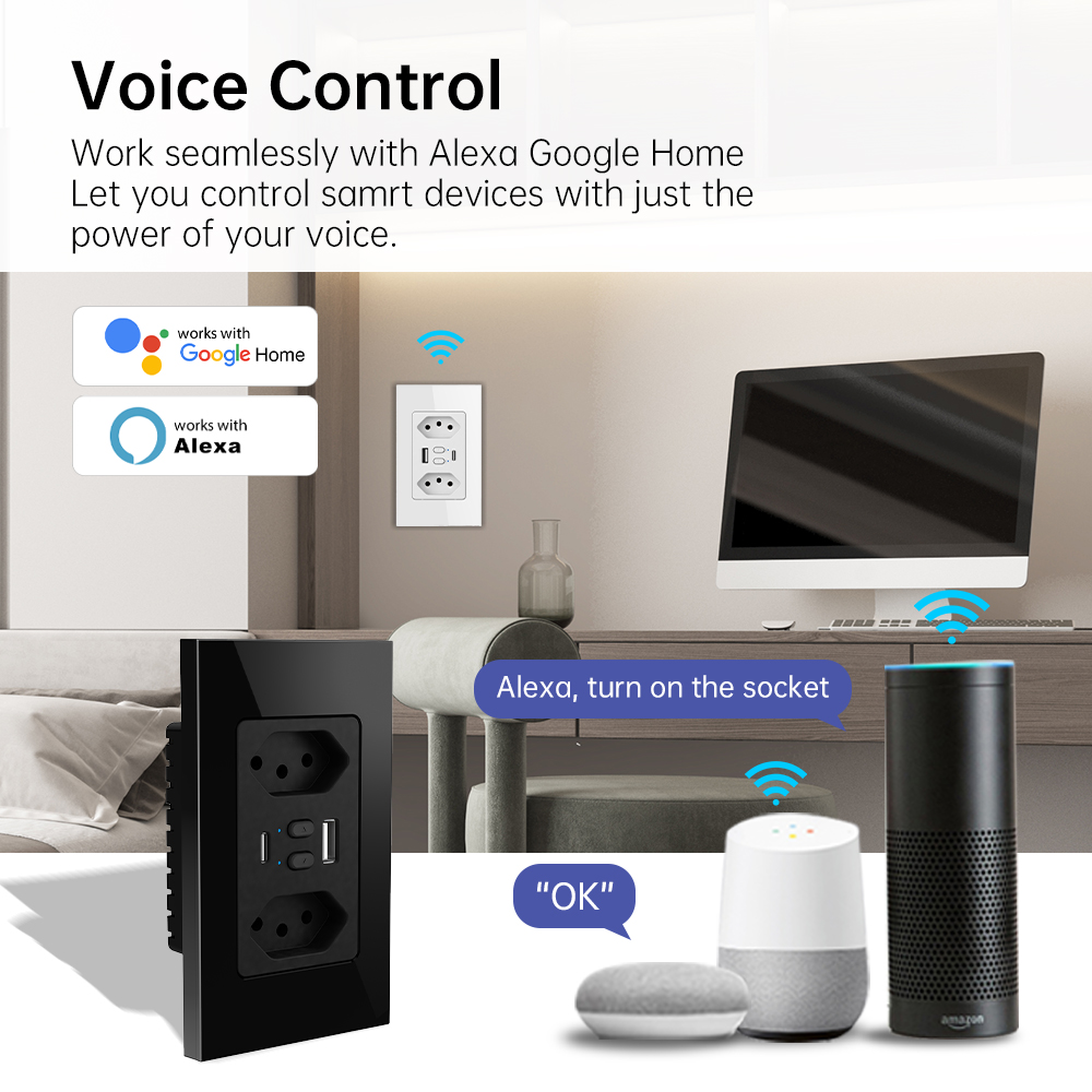 MANHOT Presa Intelligente Wi-F - Tuya Wifi Socket recensione e prezzo