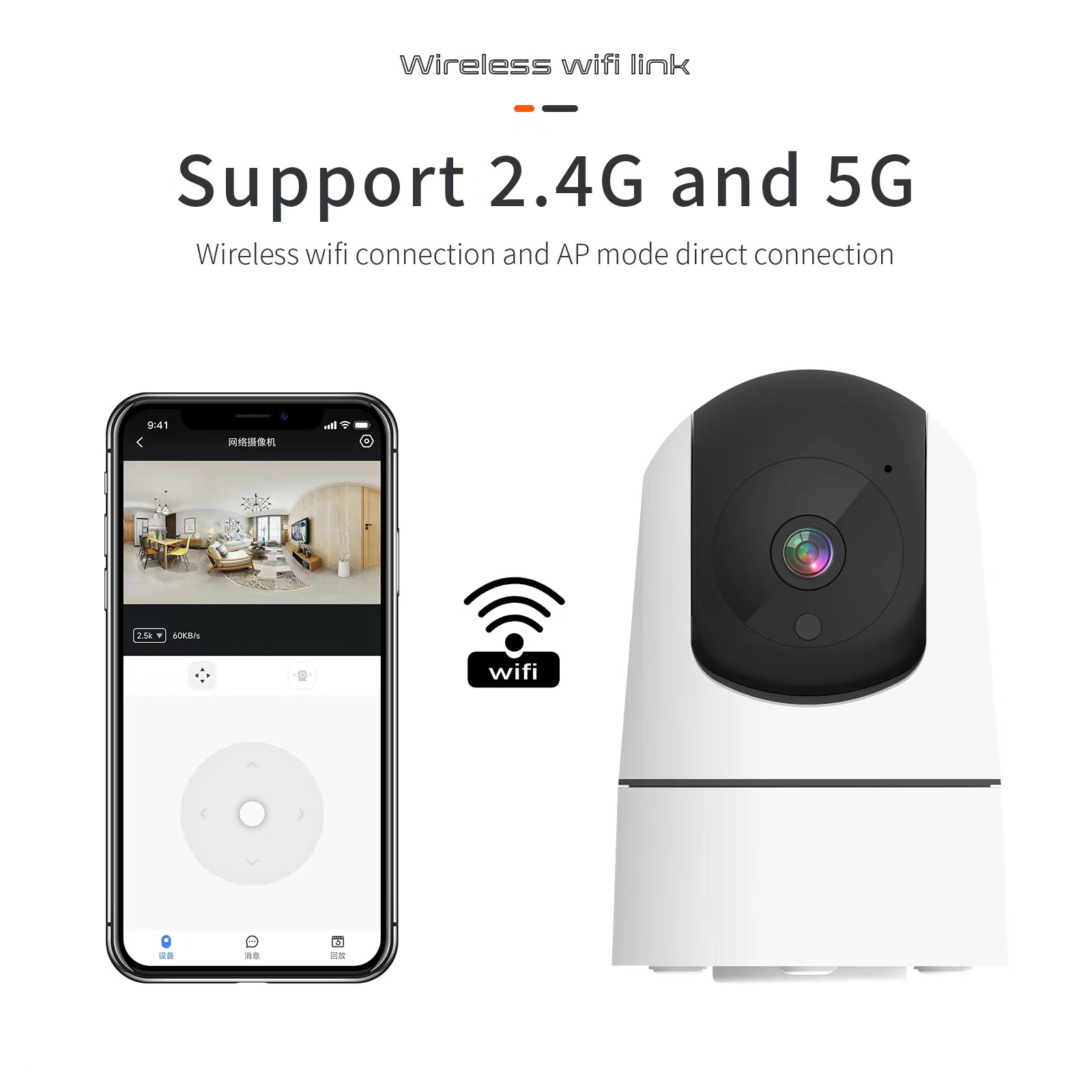 Tuya 5G WiFi IP Camera Indoor  - Smart Home Battery Camera Ezviz recensione e prezzo