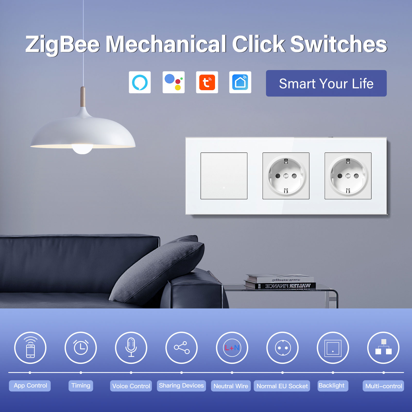 Interruttori Zigbee BSEED Seri - Smart Home Yellow recensione e prezzo