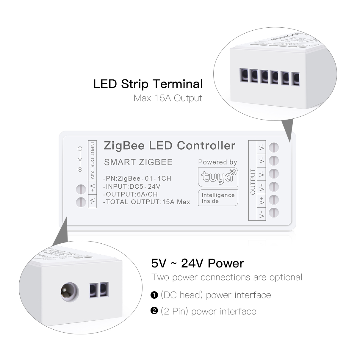Zigbee 3.0 Controller LED WiFi - Wifi Led Dimmer recensione e prezzo