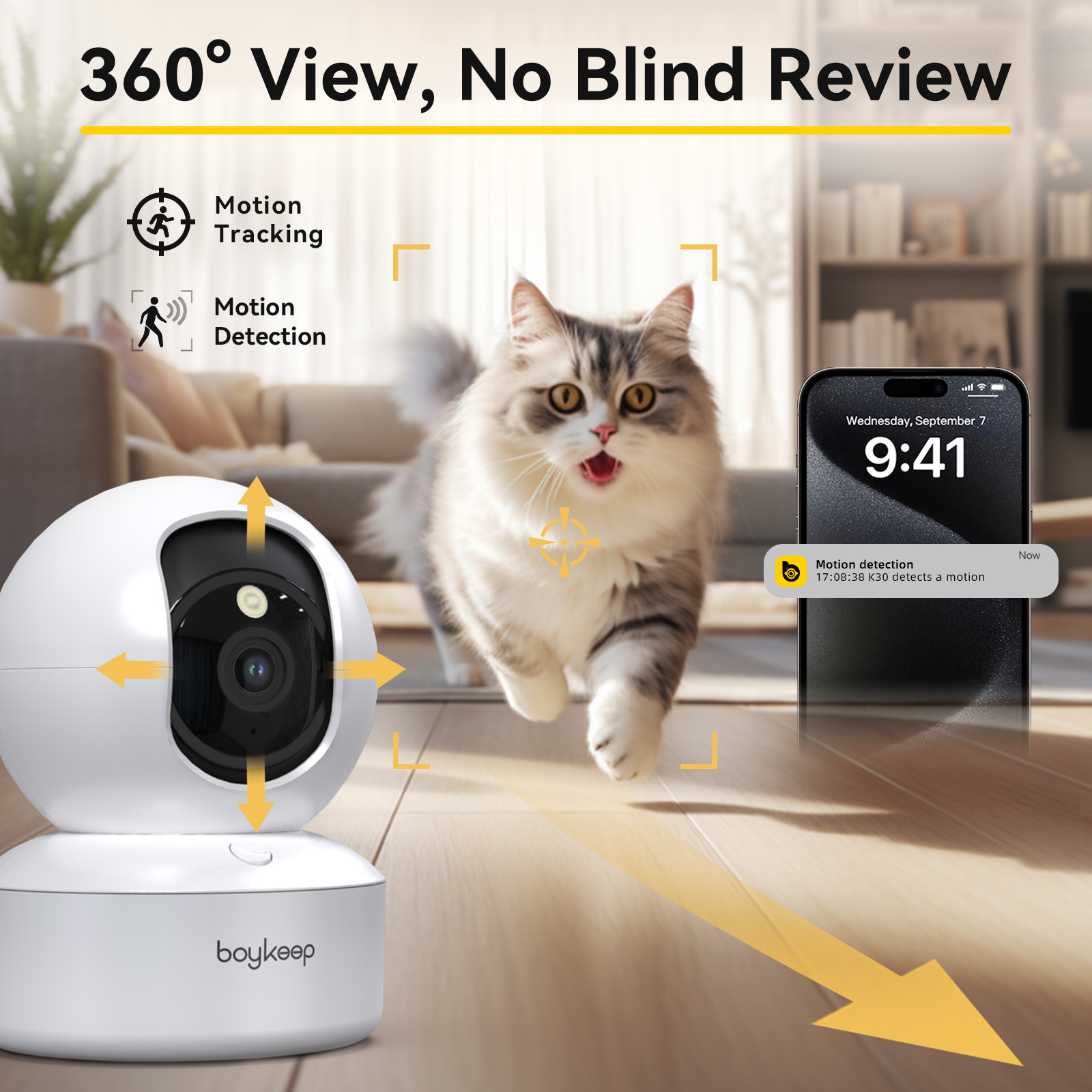 BoyKeep Smart Camera 2K Protez - Smart Home Battery Camera Ezviz recensione e prezzo