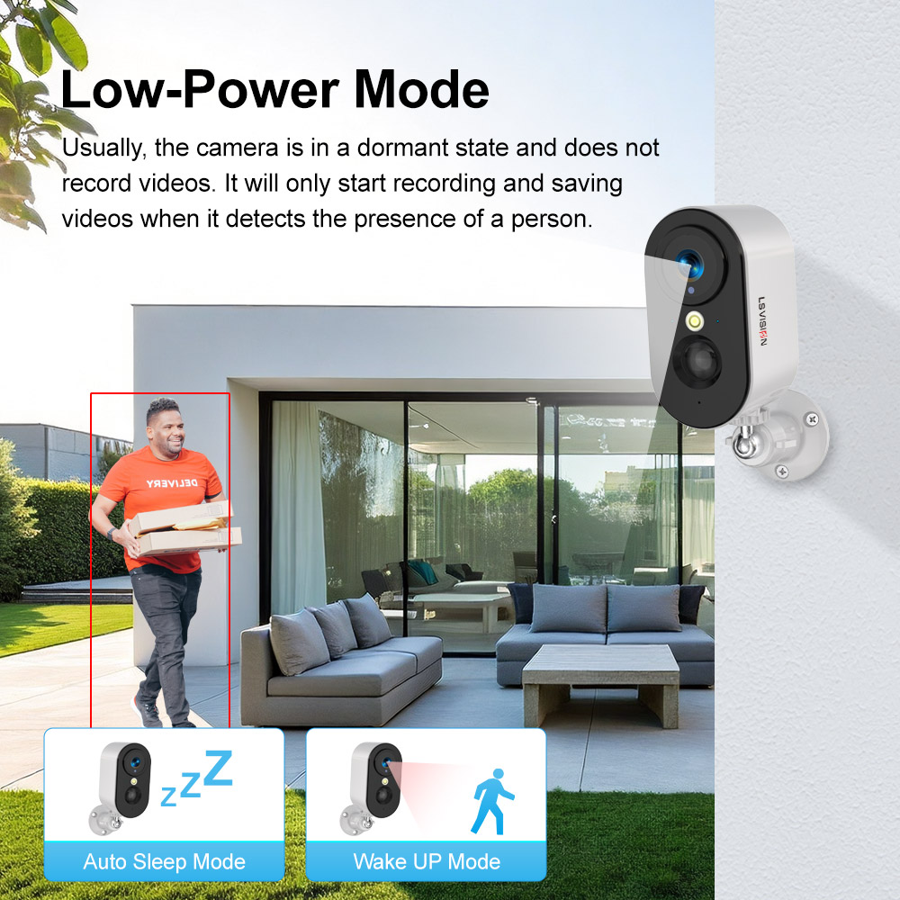 LS VISION 2K 5MP 4G SIM Card C - Smart Home Battery Camera Ezviz recensione e prezzo
