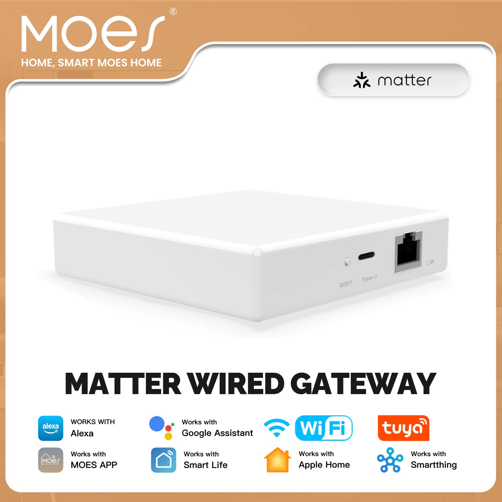 MOES Tuya ZigBee Matter Thread - Smart Home Hub Ikea recensione e prezzo