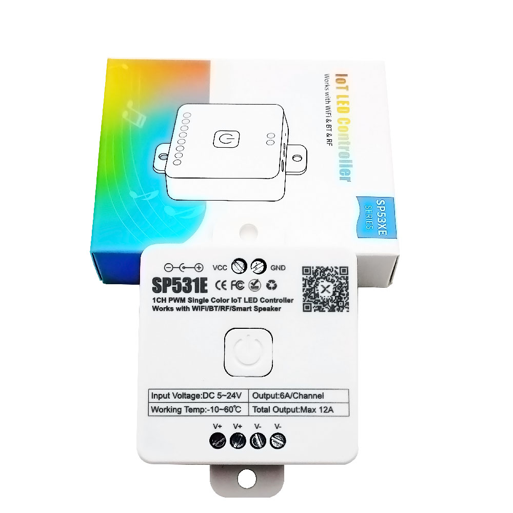 Controller LED IoT SP531E SP53 - Wifi Led Dimmer recensione e prezzo