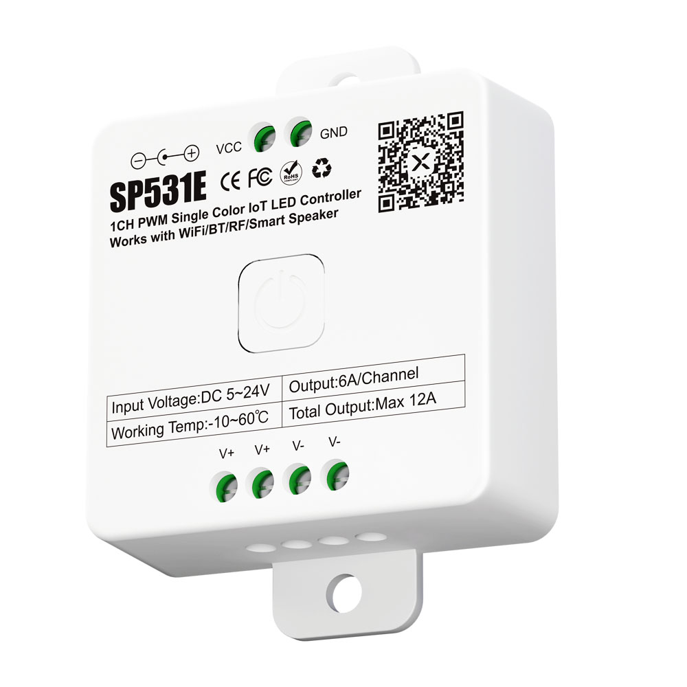 Controller LED IoT SP531E SP53 - Wifi Led Dimmer recensione e prezzo