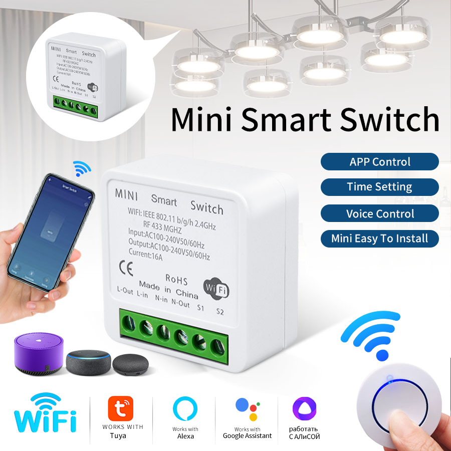 Interruttore Intelligente WiFi - Tuya Smart Switch recensione e prezzo