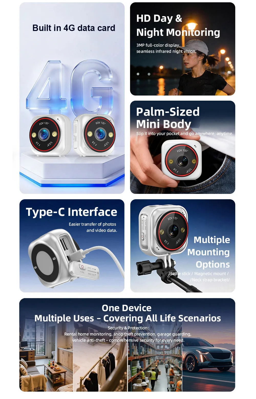 LS VISION Telecamera Tascabile - Smart Home Battery Camera Ezviz recensione e prezzo